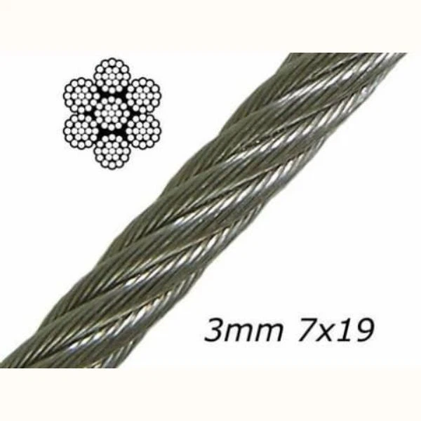 3mm 7×19 Stainless Steel Wire Rope best