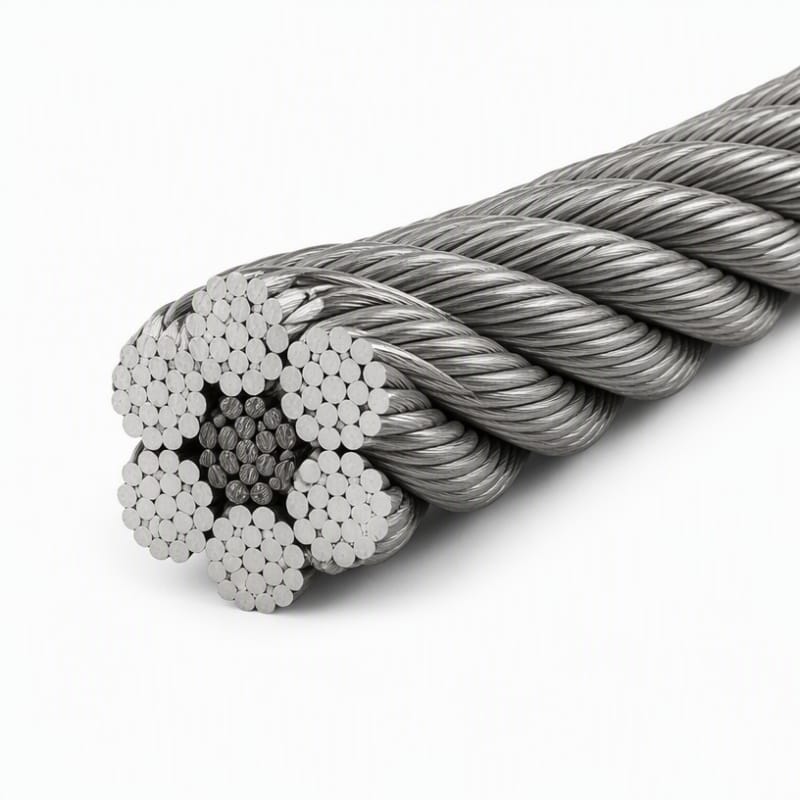 6x36 IWRC Heavy Duty Rope