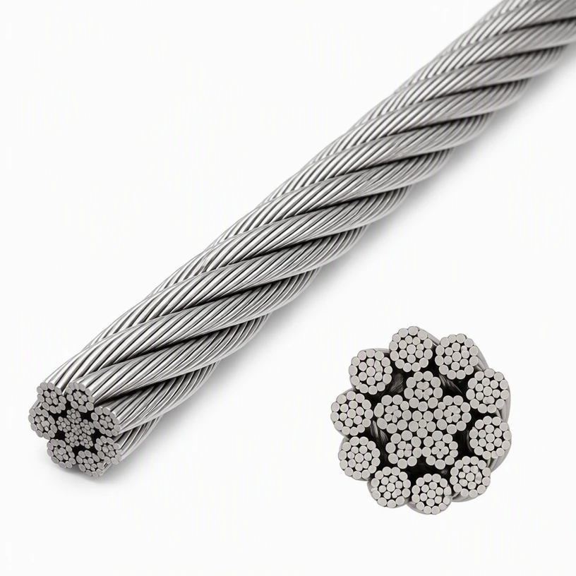 7x19 Stainless Steel Guardrail Cable