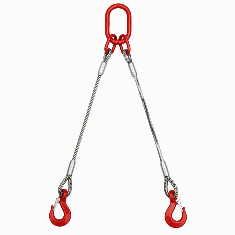 Double Leg Wire Rope Sling