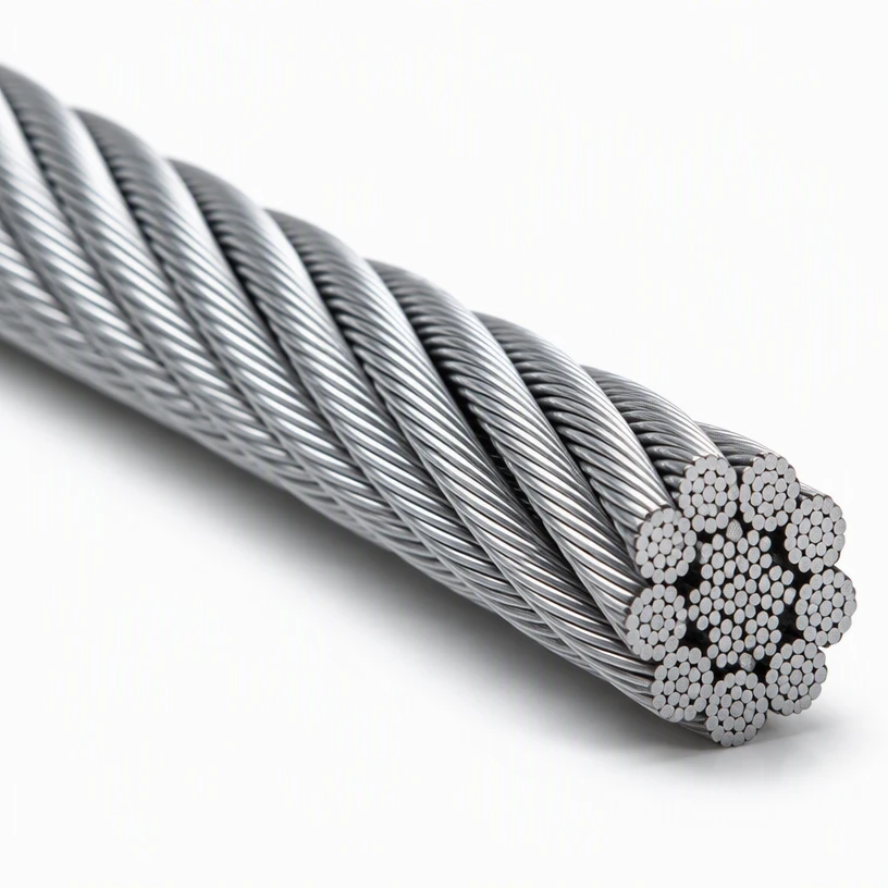Galvanized 1960MPa Crane Lifting Cable