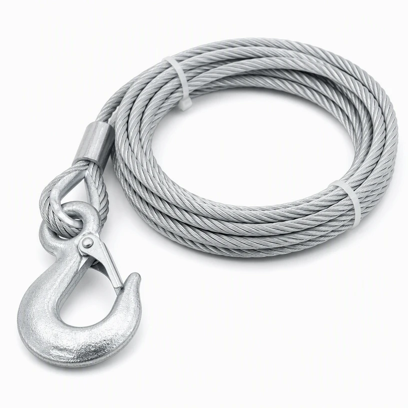 Galvanized Wire Rope Hook Assembly