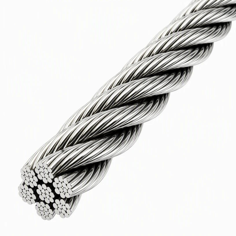 High Polish Stainless Marine Cable