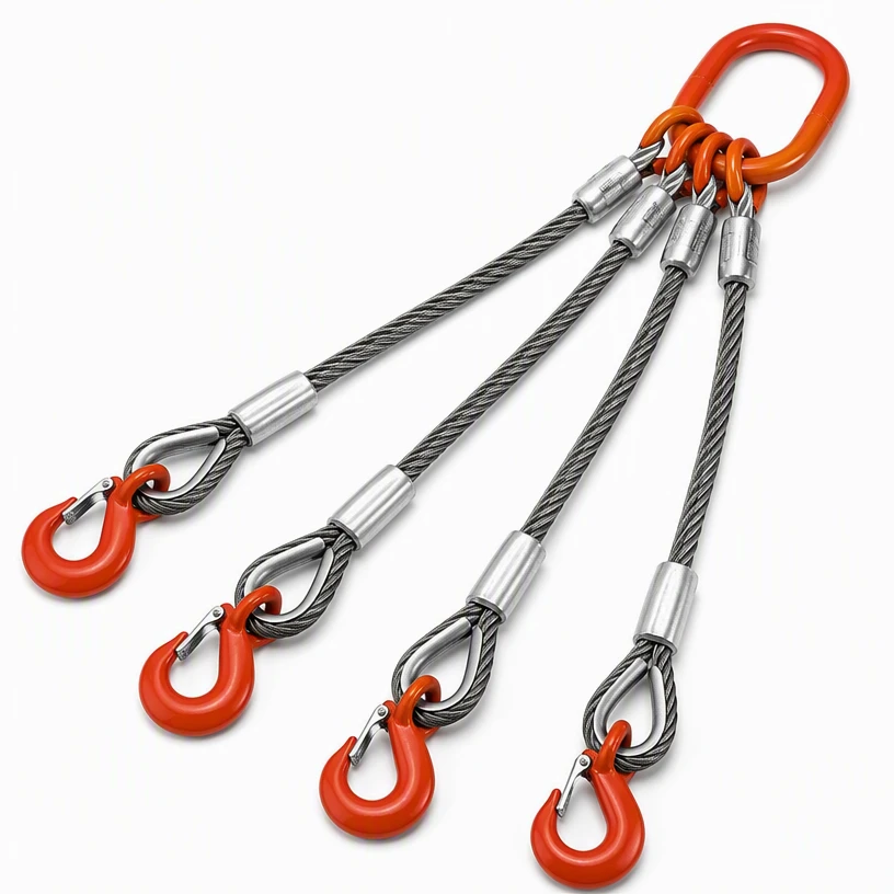Industrial Lifting Cable Sling Assembly