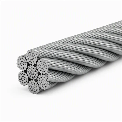 6x25Fi Galvanized Hoist Steel Cable