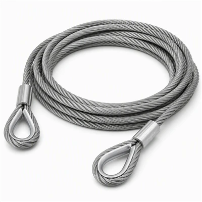 Steel Wire Rope With Thimbles
